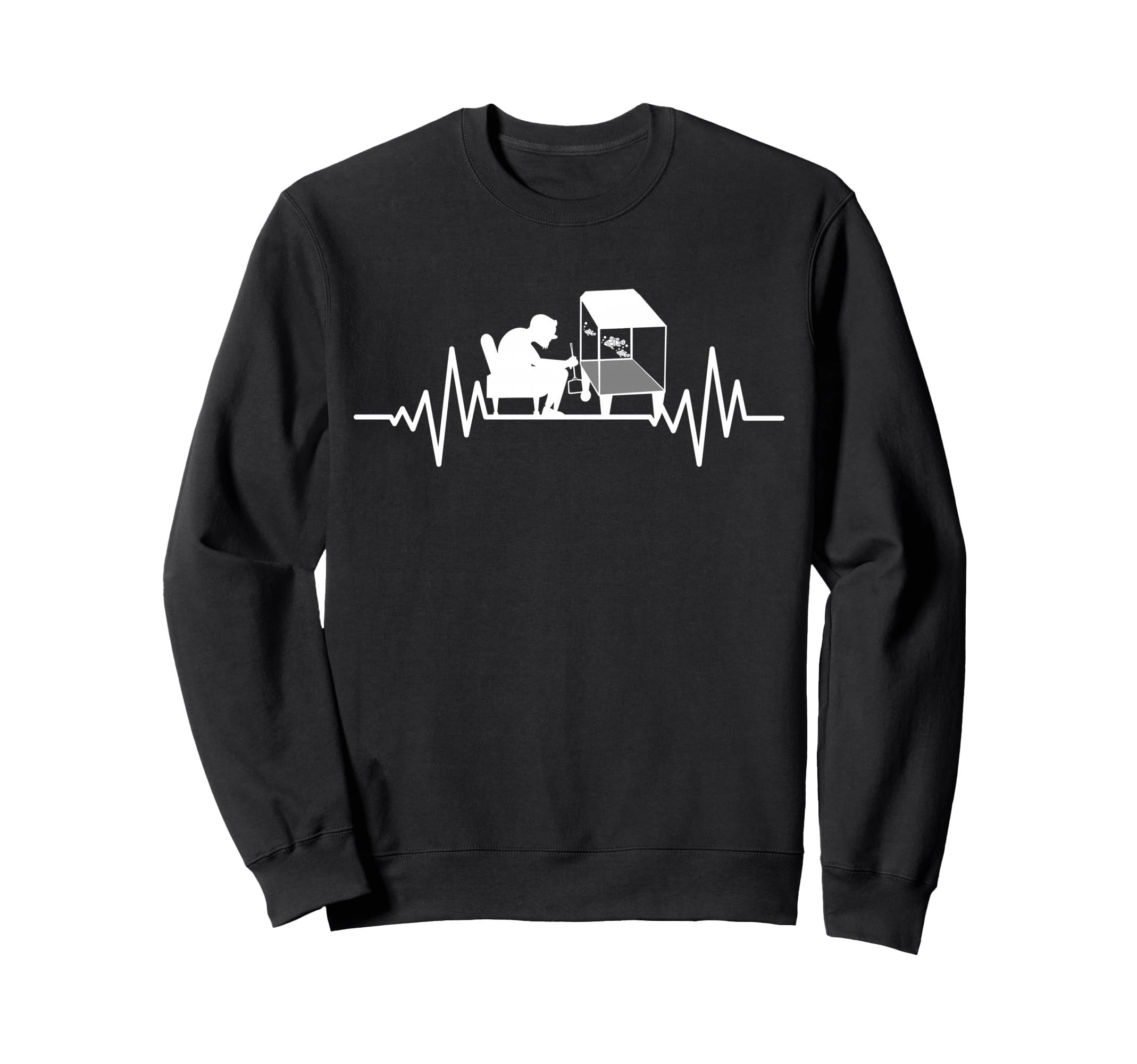 Aquariums fishes tank-fishes aquaristics Heartbeat aquariums Sweatshirt