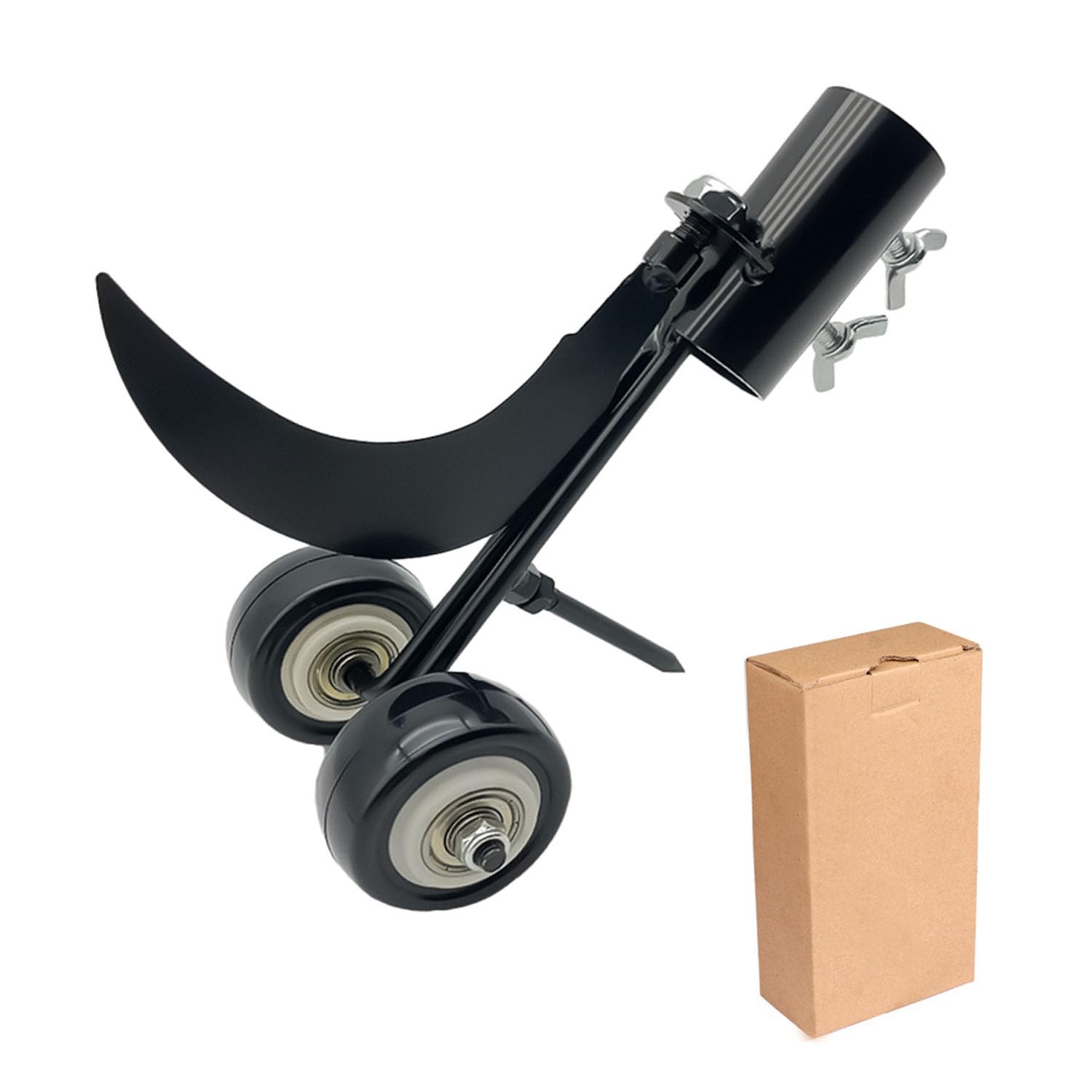 Photo 1 of Crevice Weeding Tools with Wheels, Stand Up Stainless Steel Weed Puller Tool for Garden Patio Backyard Lawn Sidewalk Driveways Weeds
