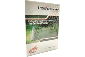 CNCOLETECH ARTCUT 2009 Pro Software for Sign Vinyl Plotter Cutter Cutting Plotter 9 Languages 2CD