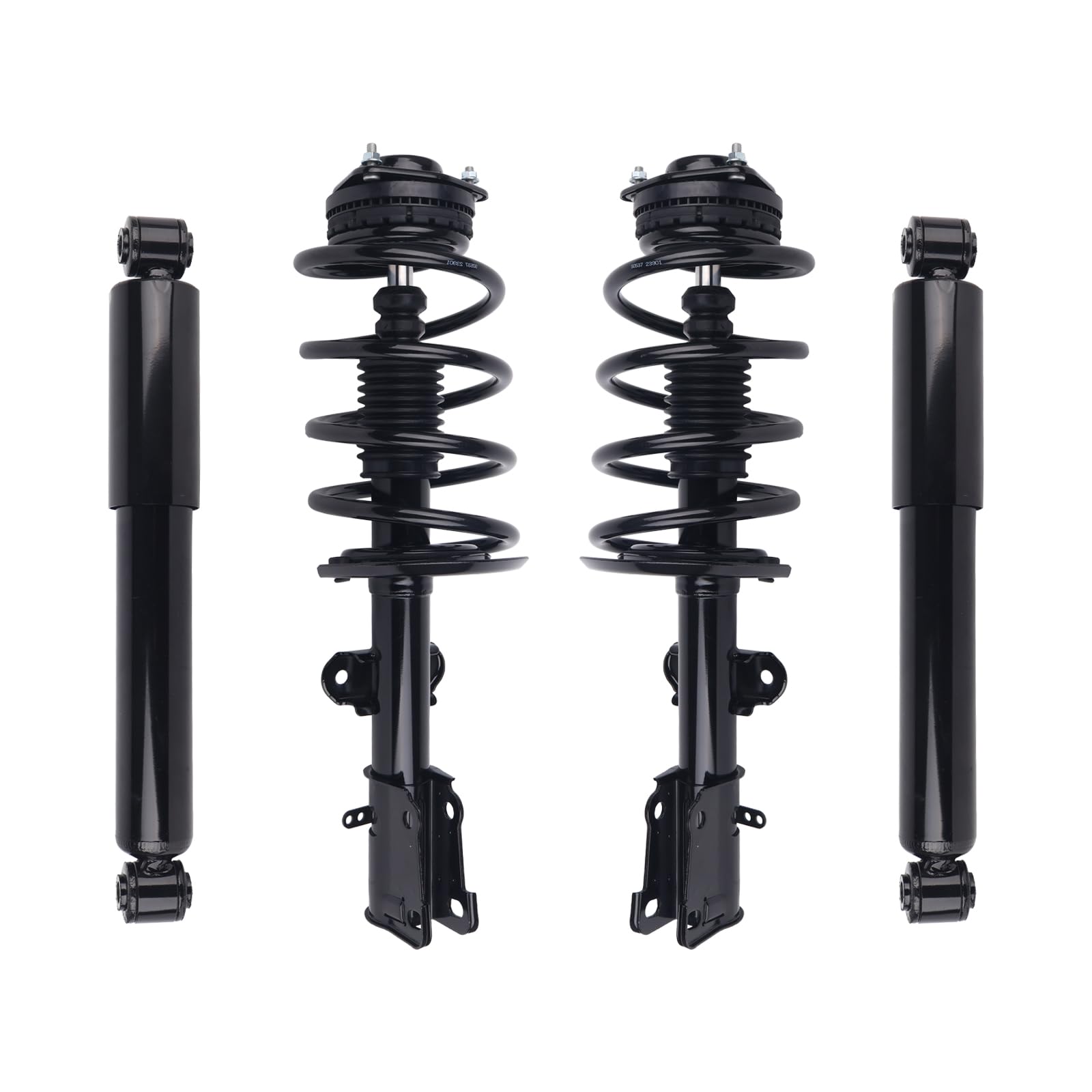Photo 1 of Autoround 171128L 171128R 37290 Complete Front&Rear Strut Shock Absorber Compatible for Dodge Grand Caravan 2008-2019, Chrysler Town & Country 2008-2016, Left&Right Struts with Coil Spring Assembly