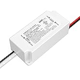 EMITEVER 60W Dimmable LED Driver,120VAC to 24VDC Electronic Transformer,Dimmable Power Supply for LED Strip Light, Kitchen, Cabinet, Compatible with Most Lutron and Leviton Dimmers,Class 2,UL Listed