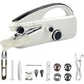 Handheld Sewing Machine, 2-Speed Electric Mini Sewing Device for Beginners, Portable Sewing Machine with Complete Kit for Home DIY, Travel & Emergency Repair