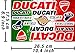 Ducati Decals Stickers Motorcycle Vinyl Graphic Set