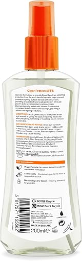 Calypso Wet Skin Dry Oil Spray SPF8 200ml Water Resistant UVA UVB Sunscreen view 4