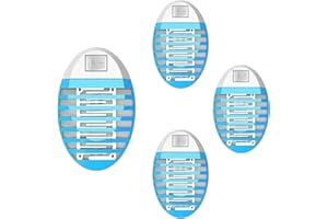 HONGXIAN Mosquito Zapper Indoor, Home Insects Zapper, Bug Zapper Indoor Plug in with UV, Electric Gnat Fly Trap, Pest Attractant Lamp for Insects Mosquitoes Files Bugs