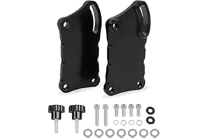 CHIFUN Windscreen Windshield Risers Adjusters Compatible with Kawasaki KLR650 KLR 650 2022 2023 CNC Aluminum Adjustable Windshield Mount Bracket Motorcycle Accessories