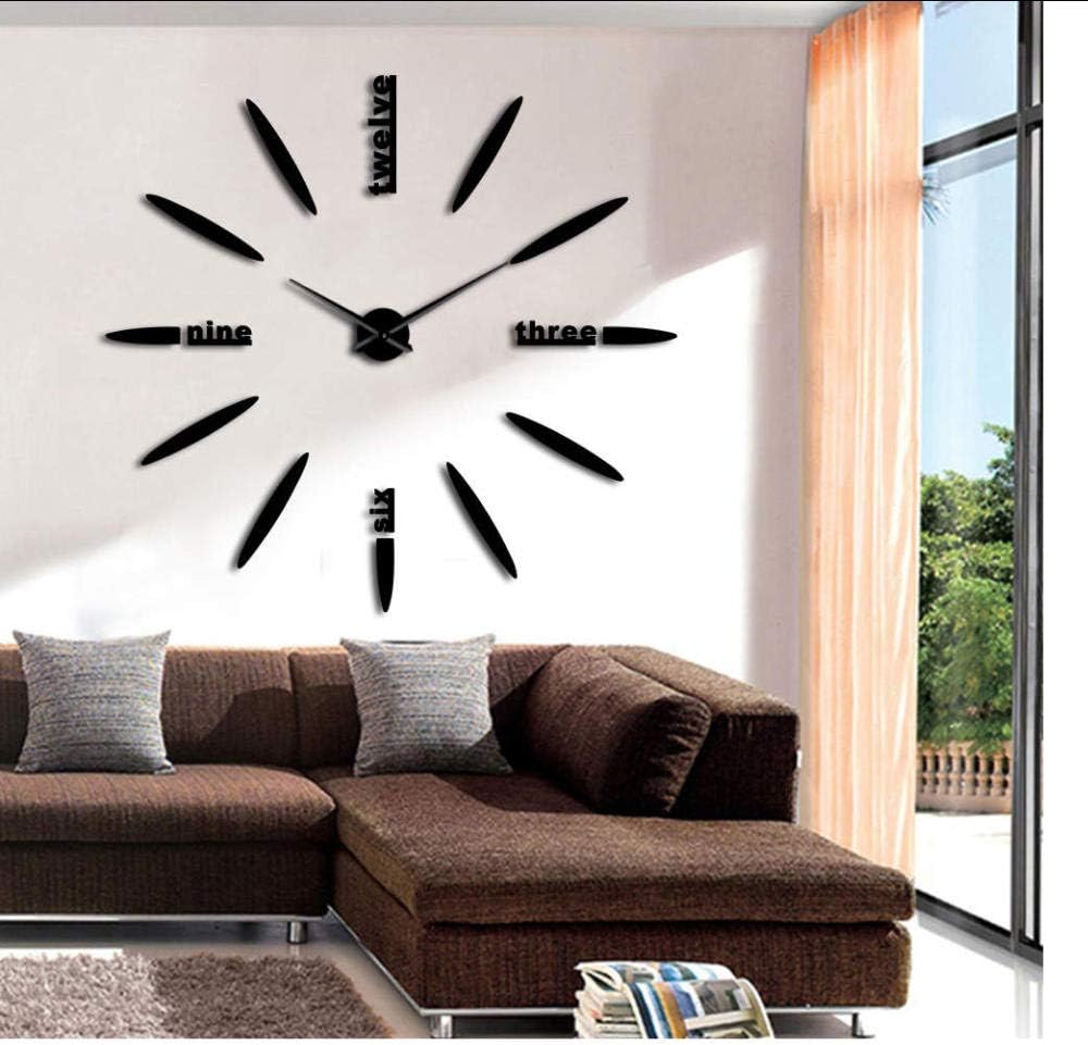Amazoncom Huanxidp Frameless Diy Wall Clock 3d Mirror Wall Clock Large Mute Wall Stickers For Living Room Bedroom Home Decorations Big Time Clock 37 Inch Home Kitchen Amazoncom Huanxidp Frameless Diy Wall Clock 3d Mirror Wall Clock Large Mute Wall Stickers For Living Room Bedroom Home Decorations Big Time Clock 37 Inch Home Kitchen