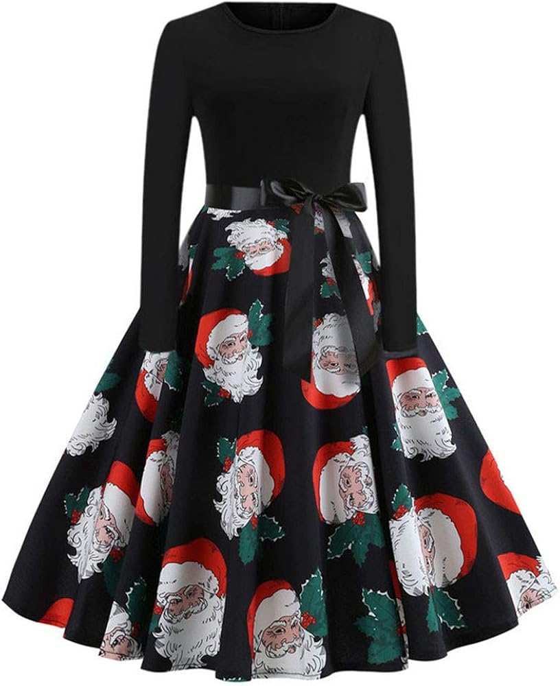 christmas midi dress