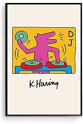 Nationcog Set Of 3 Posters DJ Player, People In
