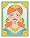 Melissa & Doug Make-a-Face Sticker Pad: Sparkling Princesses - 15 Faces, 4 Sticker Sheets