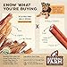 Natural Farm Thin Bully Sticks (6 Inch, 25 Pack), Natural Dog Dental Treats, Grain-Free, Preservative-Free, Low-Fat, & Fully Digestible - Best for Small, Senior or Light Chewers