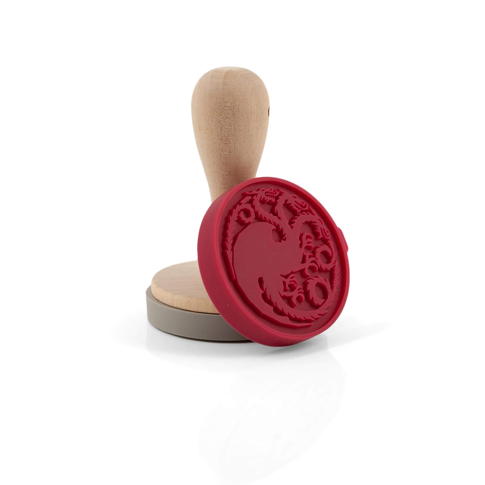 Game of Thrones Silicone Cookie Stamps | Dire Wolf & Dragon Stamps | Set Of 2