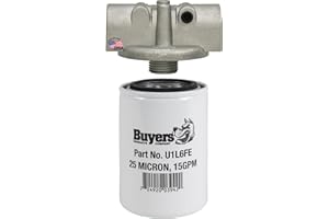 BUYERS PRODUCTS COMPANY Buyers Products HFA12525 Filter Assembly (Filter Assy 25 Micr 25 Psi Byp)