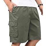 windham pointe mens elastic waist shorts