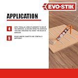 EVO-STIK Sticks Like Turbo Adhesive White 290ml All Weather Fast Setting view 5