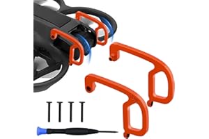 KOMPMP Gimbal Bumper for DJI Avata 2 - Anti-Collision Camera Protector, Aluminum Alloy Gimbal Bumper Guard for DJI Avata 2 Accessories, Orange