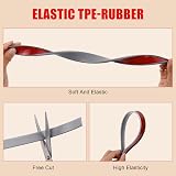 Flintronic U-Shaped Edge Banding TPE 5m 12mm Self-Adhesive Furniture Edge Trim view 2