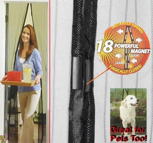magic mesh screen door