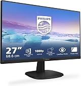 Philips 273V7QJAB 27" FHD IPS 75Hz 4ms Monitor Speakers Narrow Bezel HDMI VGA view 1