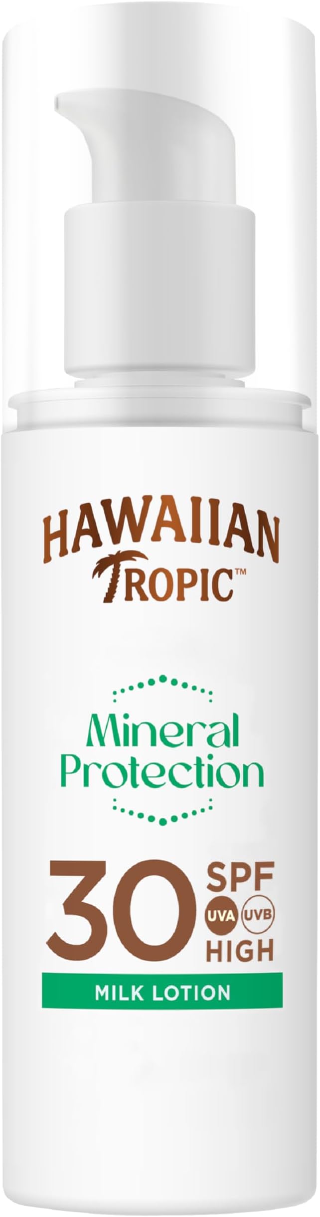 Hawaiian Tropic Mineral Protection SPF 30 Sunscreen 100ml Zinc Oxide Vegan