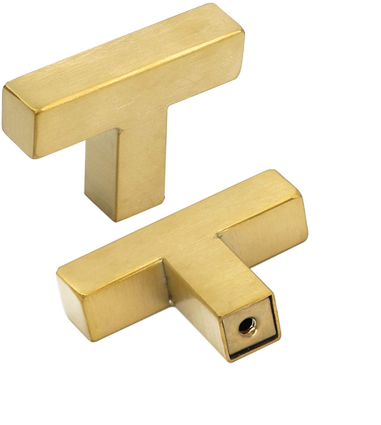 Buy Brushed Brass Handles Kitchen Drawer Knobs LONTAN LSJ12GD