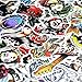 Homyu Stickers Old School Tattoo 50 Pcs PVC Decals Waterproof Sunlight-Proof DIY Ideals for Cars Motorbikes Skateboard Spinner Luggages Laptops