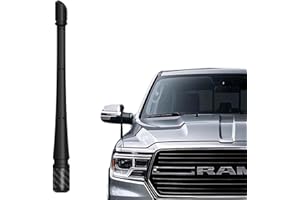 VAGMI 7 Inch Antenna Compatible with Dodge Ram 1500 2500 3500 Antenna, for Dodge Ram1500 Flexible Rubber Short Antenna Replac