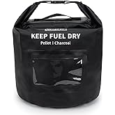 Stanbroil 20 LBs Wood Pellet Storage Bag Waterproof Outdoor Container | for pellets charcoal wood chips