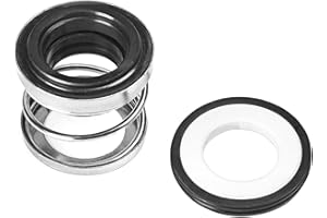 Othmro 1Pcs Internal Diameter 20mm Alloy Plastic Mechanical Shaft Seal Replacement 108-20 Shaft Seal for Pump Shaft Water Pumps Shaft Mechanical Sealing for Swimming Pools Spa Pumps