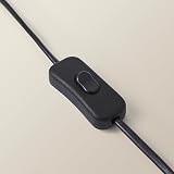 MiniSun Modern Copper and Black Uplighter Floor Lamp with White Shade 6W LED view 8