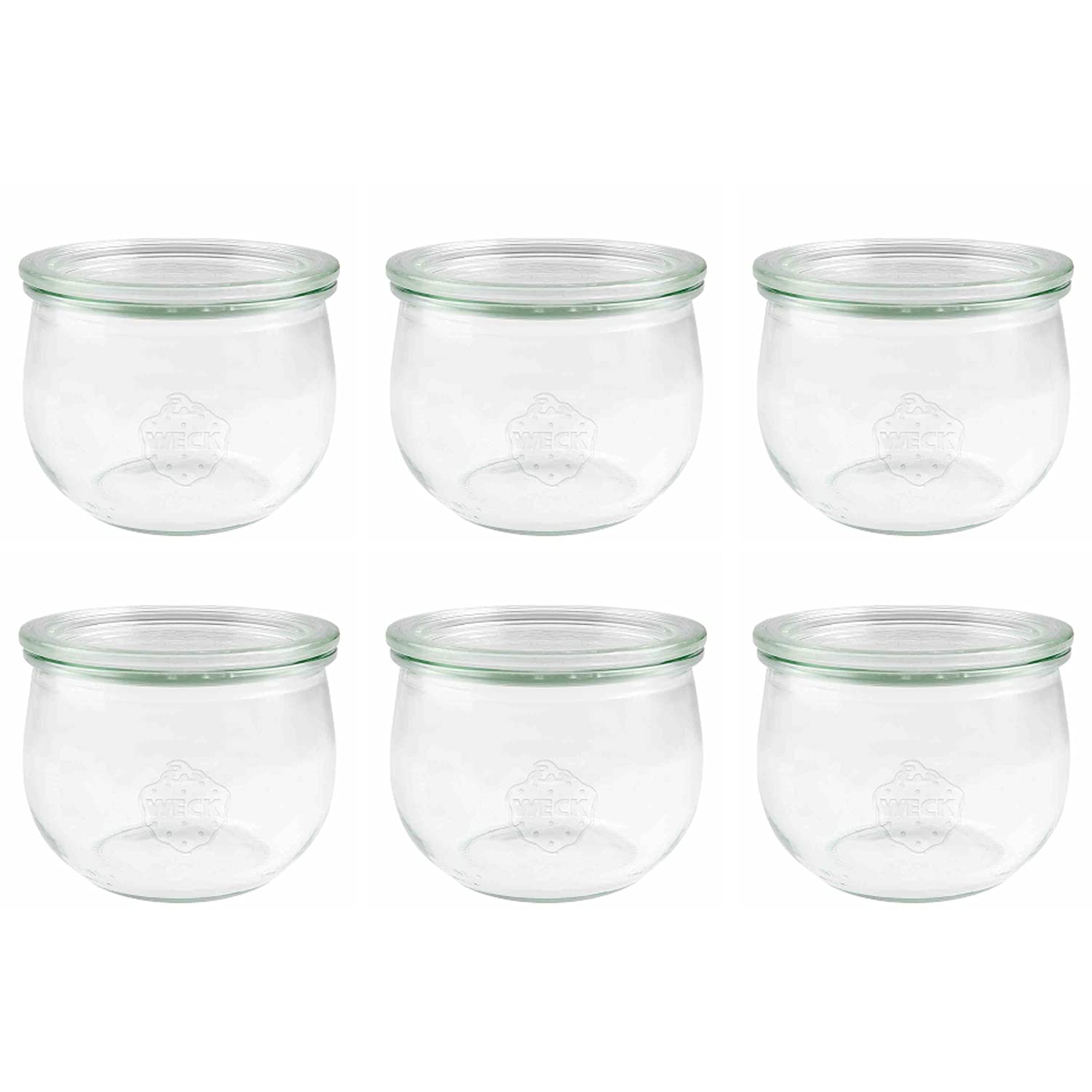 Weck Round Rim Tulip Jar, 580 ml