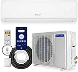 DELLA 18000 BTU Mini Split AC 21 SEER2 Cools Up to