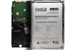 MaxDigitalData 500GB 8MB Cache 5900PM SATA 6.0Gb/s 3.5" Internal Surveillance CCTV DVR Hard Drive (MD500GSA859DVR) - w/ 2 Year Warranty