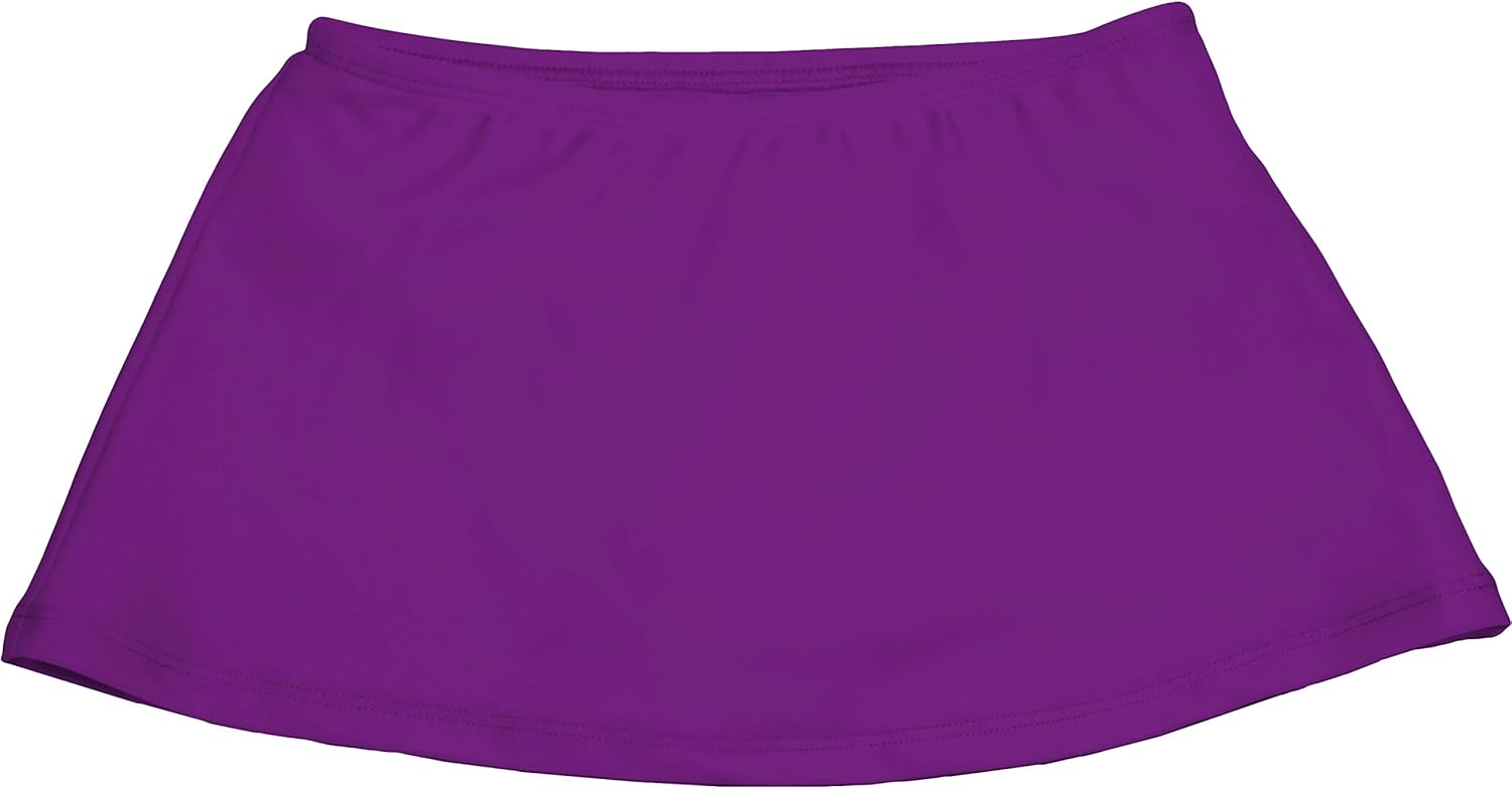 grUVywear Girls Bikini Swim Skirt, Cover Up, Sun Protective UPF 50+ Suit Bottom: Clothing