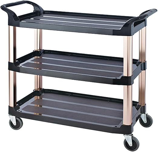 Amazon Com Yc 3 Tiers Rolling Storage Cart Utility Trolley