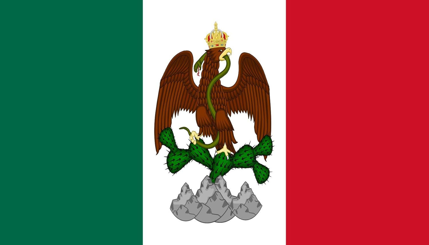 Bandera Del Primer Imperio Mexicano Mexican Army Mexican Travel History