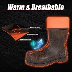 D DRYCODE Work Boots for Men with Steel