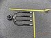 Reaowazo Canterbury Hoe Fork, Forged 4 Prongs