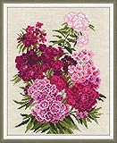 RIOLIS 1463 - Sweet William - Counted Cross Stitch Kit - 9.5
