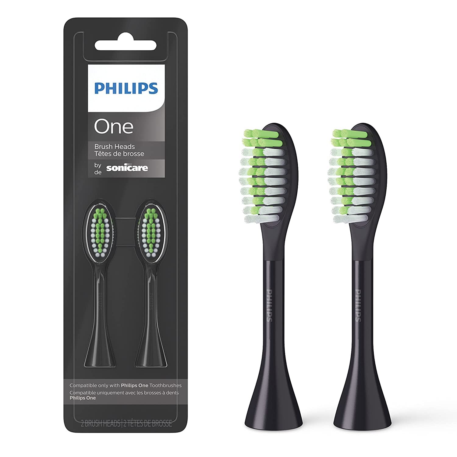 Philips Sonicare, 2 Testine, Shadow Black, BH1022/06