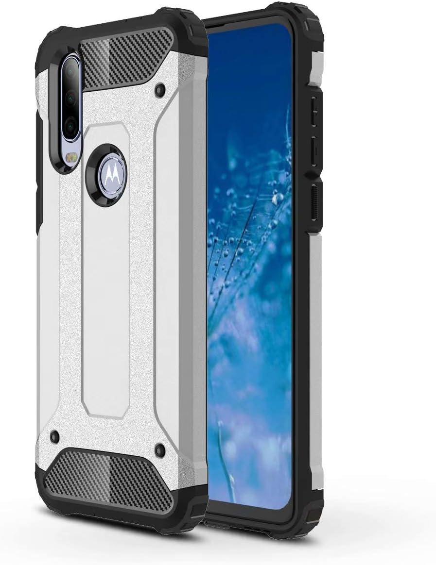 TenYll Case for Huawei Y6s 2019, Full-Body Rugged Case TPU + PC,Durable,Four Corners Thickened,Cover for Huawei Y6s 2019 (Silver)