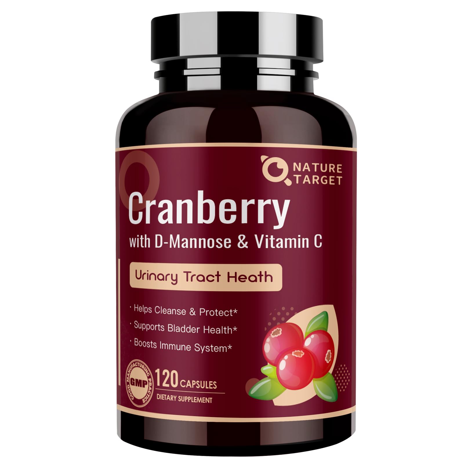 Cranberry with D-Mannose & Vitamin C