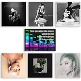 Ariana Grande Studio Albums / Yours Truly / My Everything / Dangerous Woman / Sweetener / Thank U, Next / Positions Art Card