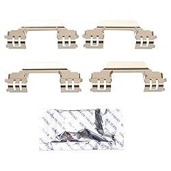 TRQ Rear Brake Pads Ceramic Compatible with