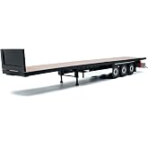 Solido 1:24 Scale Diecast Transport Trailer Black Model S2400506