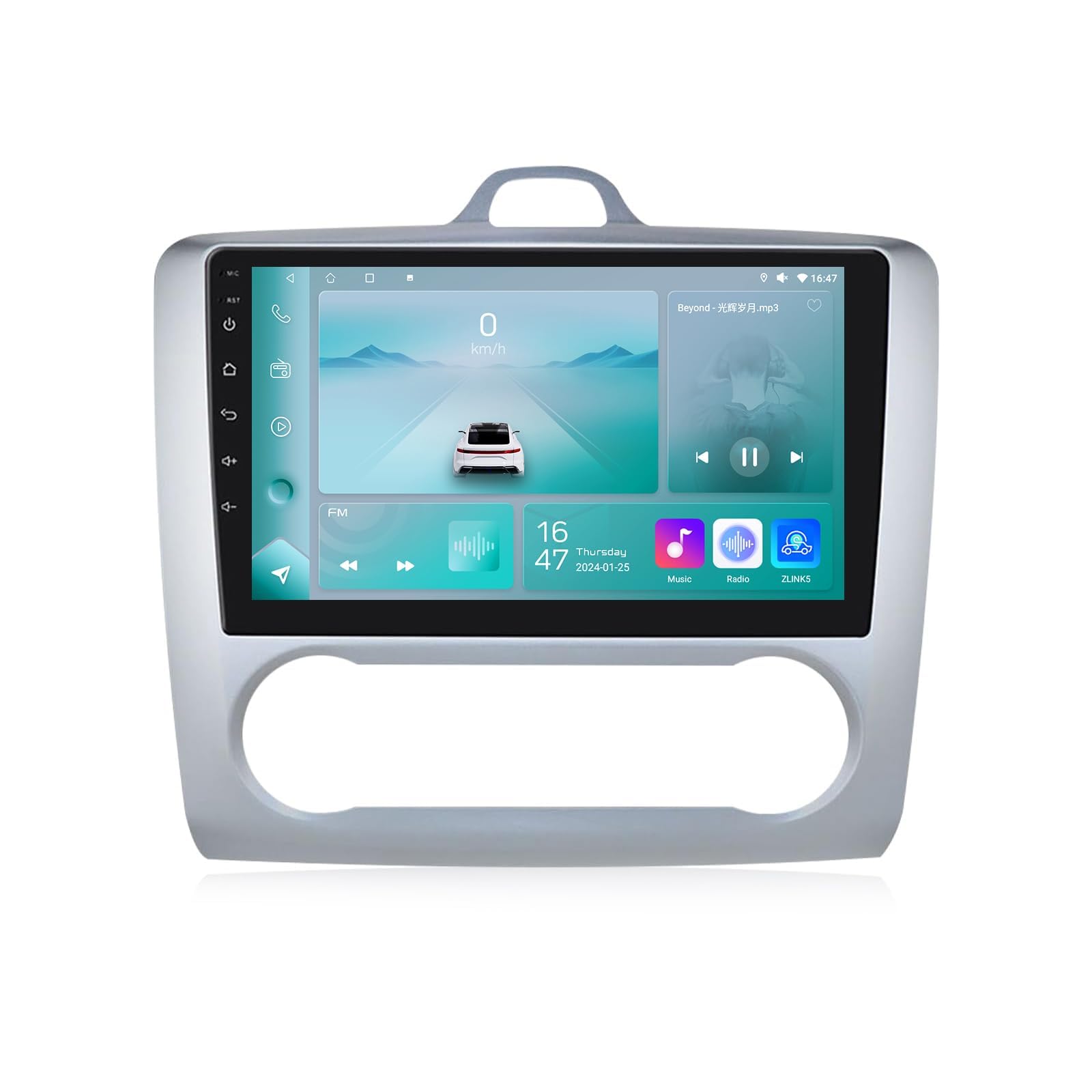 Android 12 Car Navigation Supports Bluetooth WiFi Mirror Link Fit for Ford Focus Exi AT 2004 2005 2006 2007 2008 2009 2010 2011