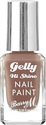 Barry M Gelly Hi Shine Nail Paint Nude Tiramisu 10 ml