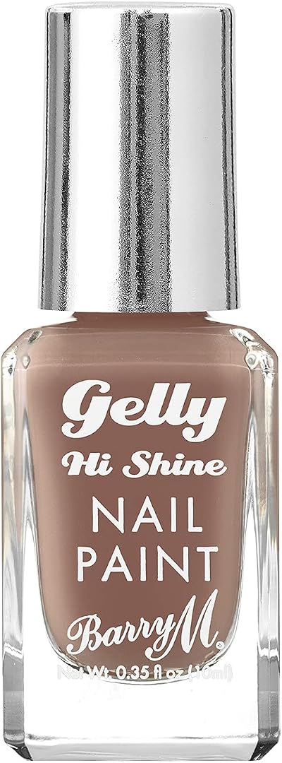Barry M Gelly Hi Shine Nail Paint Nude Tiramisu 10 ml