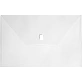 Lion Design-R-Line Poly Oversized Project Envelope, 17.7"W x 11.8"H, Clear, Pack of 6 (60205-CR-6P)