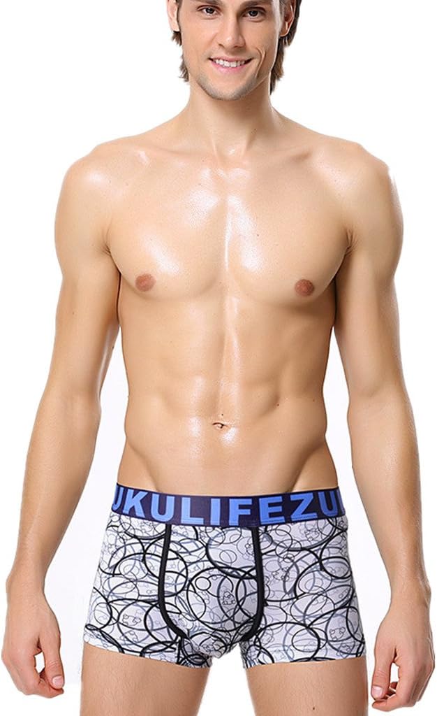 ZK ZukuLife ZukuLife Mens Ice Silk Boxer Modal Brief